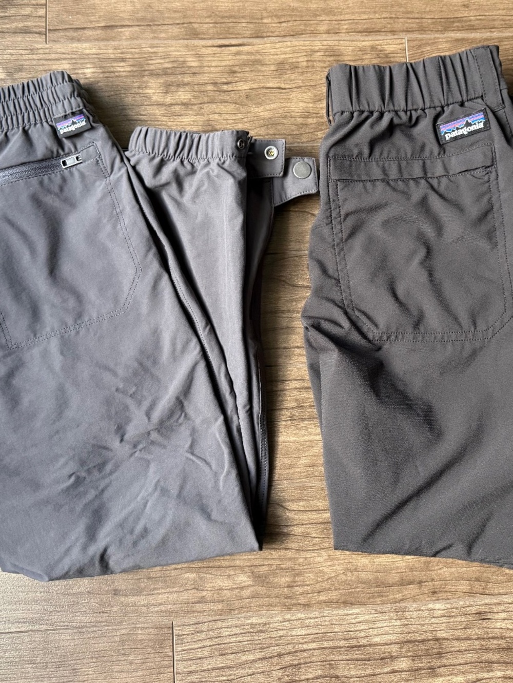 Kids Patagonia Pants – Size Small (7-8) – Gray & Black